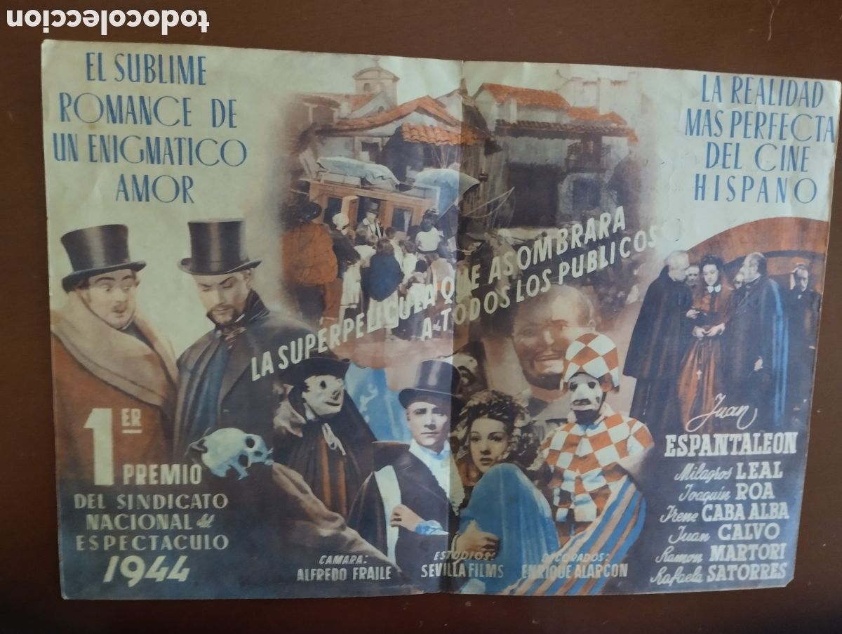Cine: Folleto Programa de cine DOBLE - EL CLAVO - Foto 2