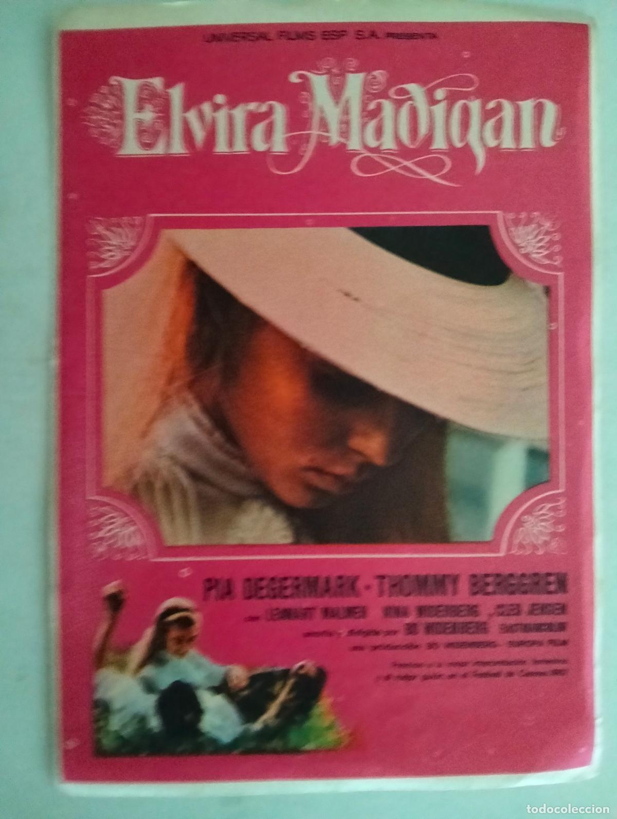 Cine: FOLLETO DE CINE, ELVIRA MADIGAN