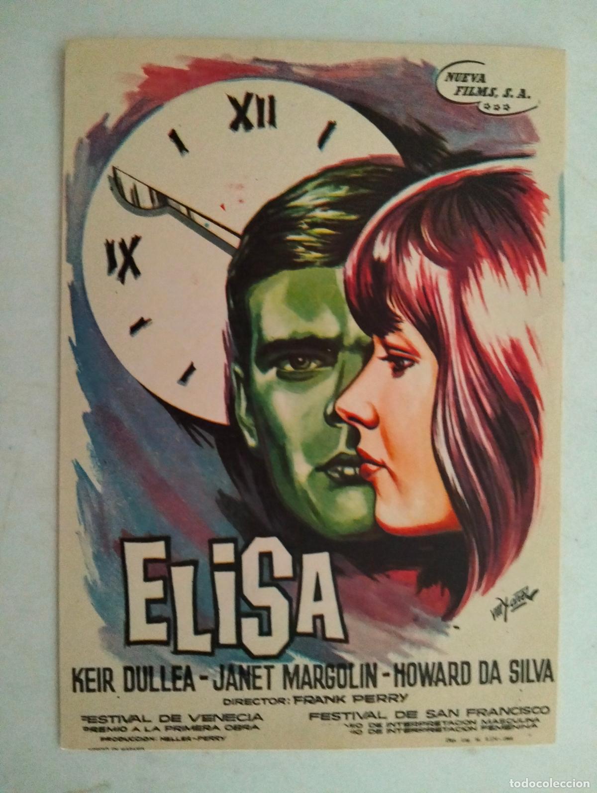 Cine: FOLLETO DE CINE, ELISA