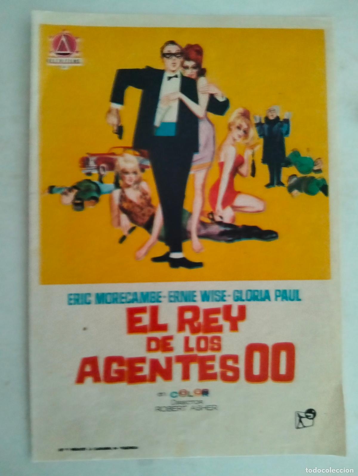 Cine: FOLLETO DE CINE, EL REY DE LOS AGENTES 00