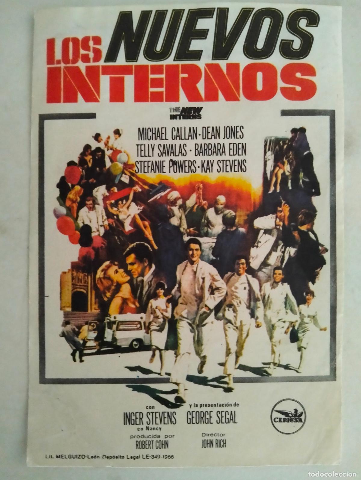 Cine: FOLLETO DE CINE, LOS NUEVOS INTERNOS