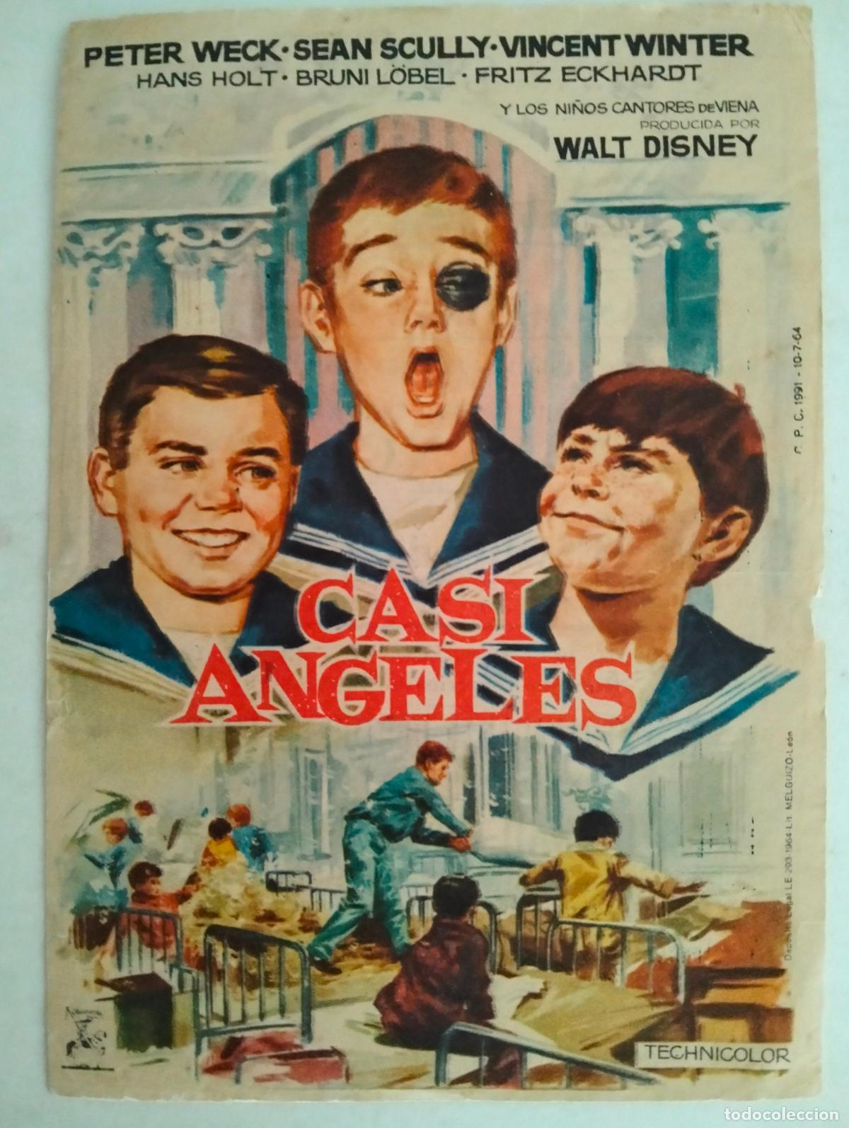 Cine: FOLLETO DE CINE, CASI ANGELES