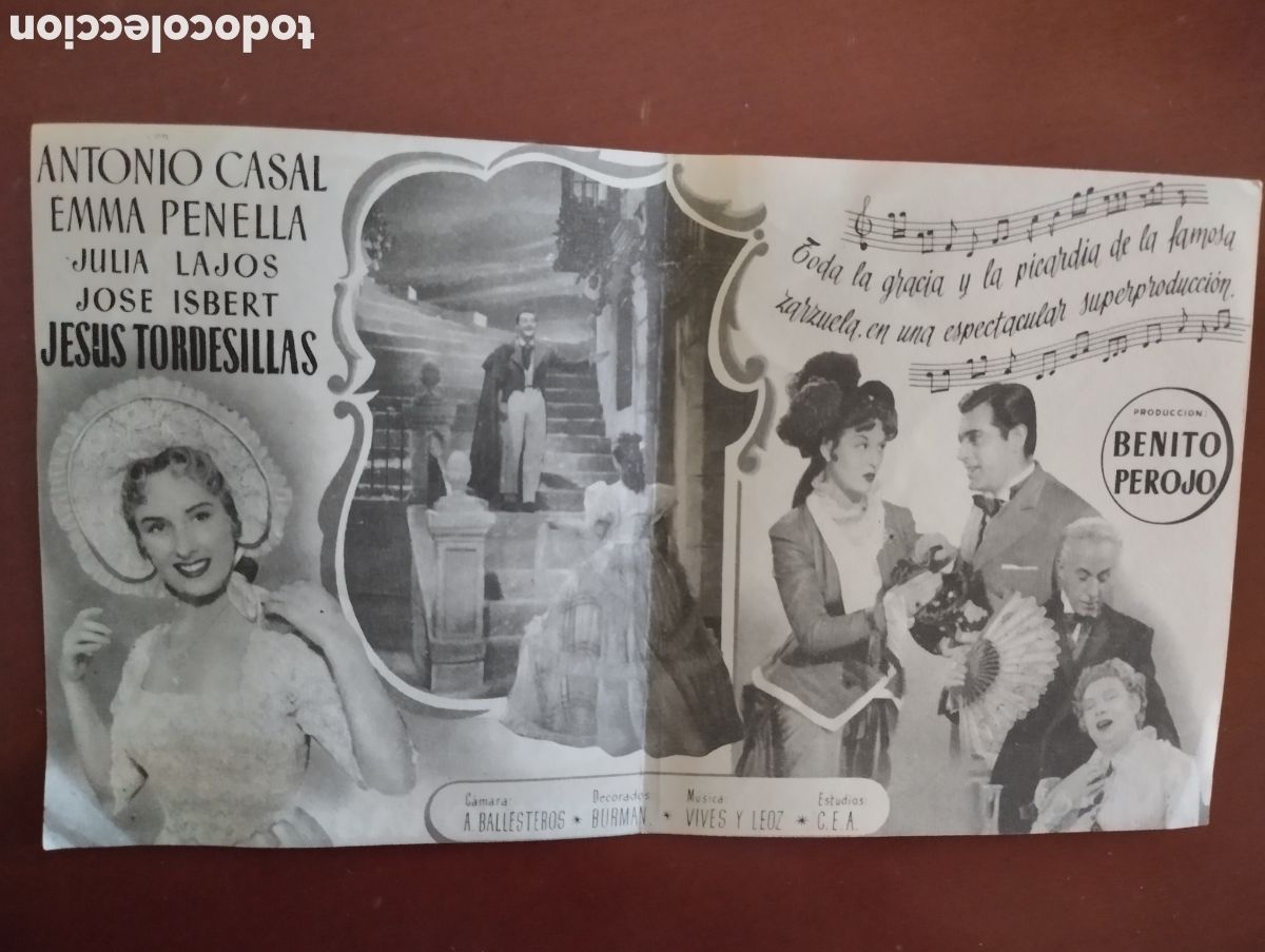Cine: Folleto Programa de cine DOBLE - D.FRANCISQUITA - Foto 2