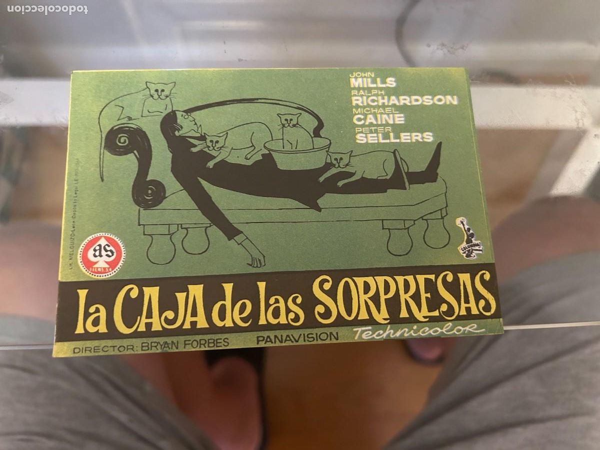 Cine: 1392 la caja de las sorpresas sin publicidad buen estado