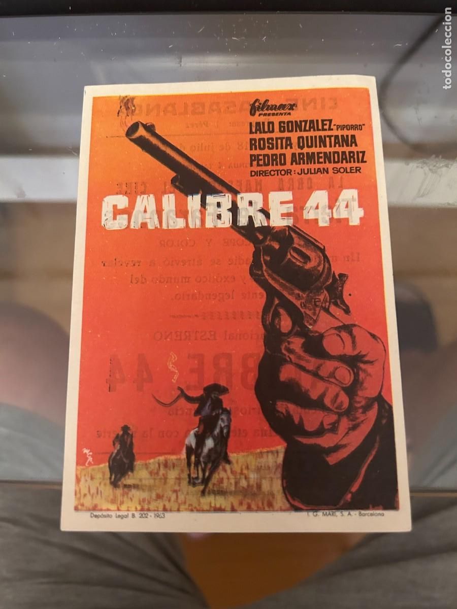 Cine: 1397 calibre 44 cine casablanca orihuela con publicidad buen estado