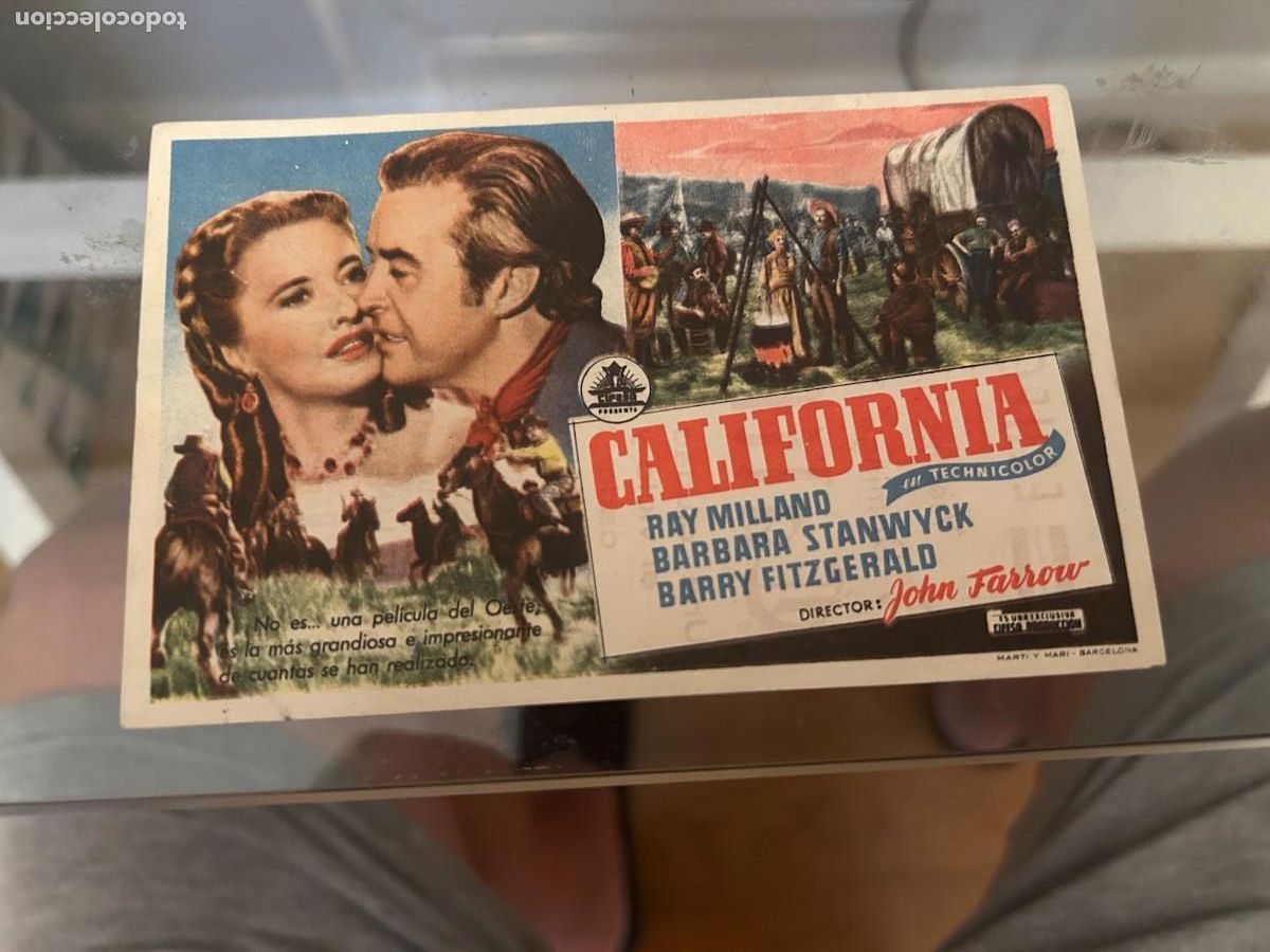 Cine: 1399 california cine echegaray onteniente con publicidad buen estado