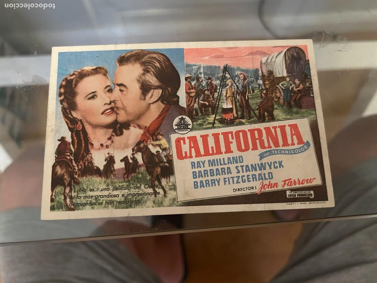Cine: 1400 california sin publicidad buen estado