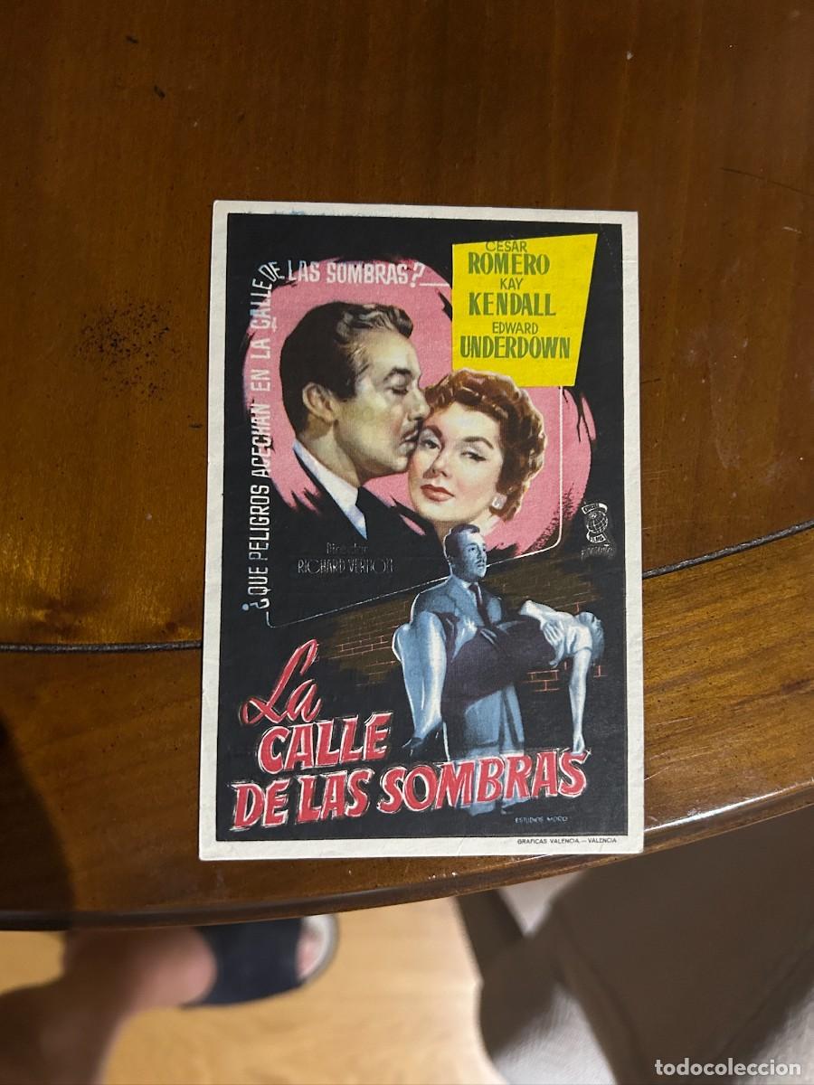 Cine: 1403 la calle de las sombras cine eslava barcelona con publicidad buen estado cine negro