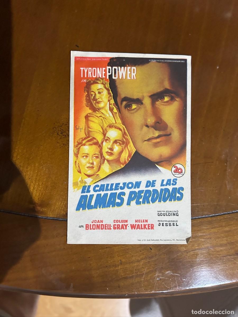 Cine: 1412 el callejon de las almas perdidas sin publicidad buen estado
