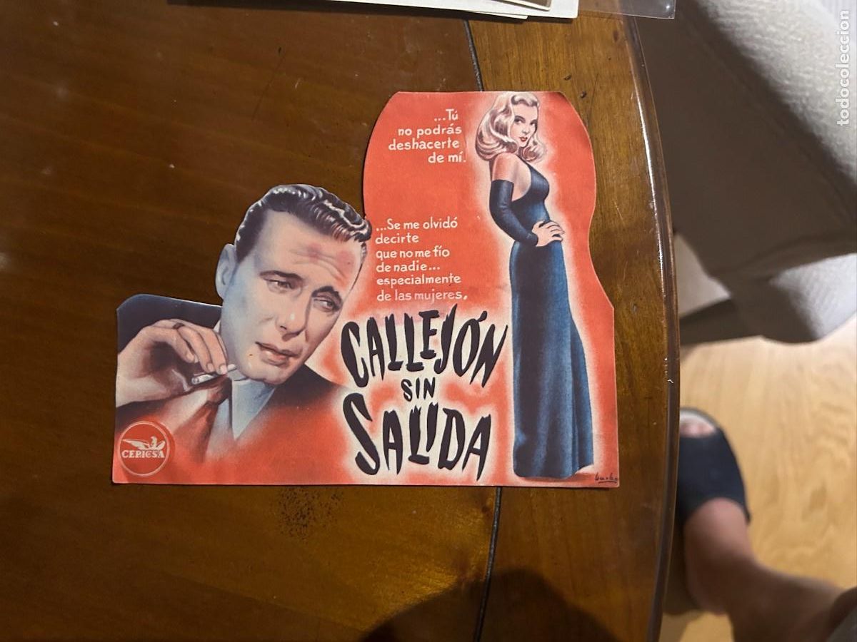 Cine: 1415 callejon sin salida sin publicidad buen estado