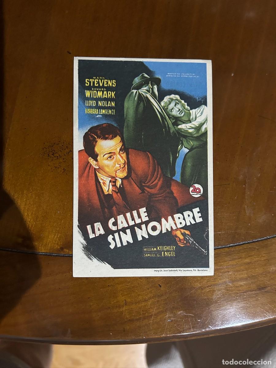 Cine: 1420 la calle sin nombre cine la calandria masnou con publicidad buen estado