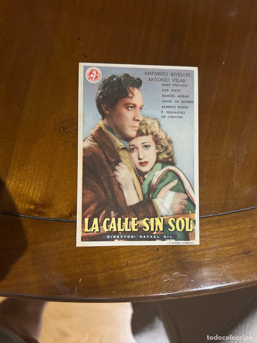 Cine: 1423 la calle sin sol cine cristina barcelona con publicidad buen estado