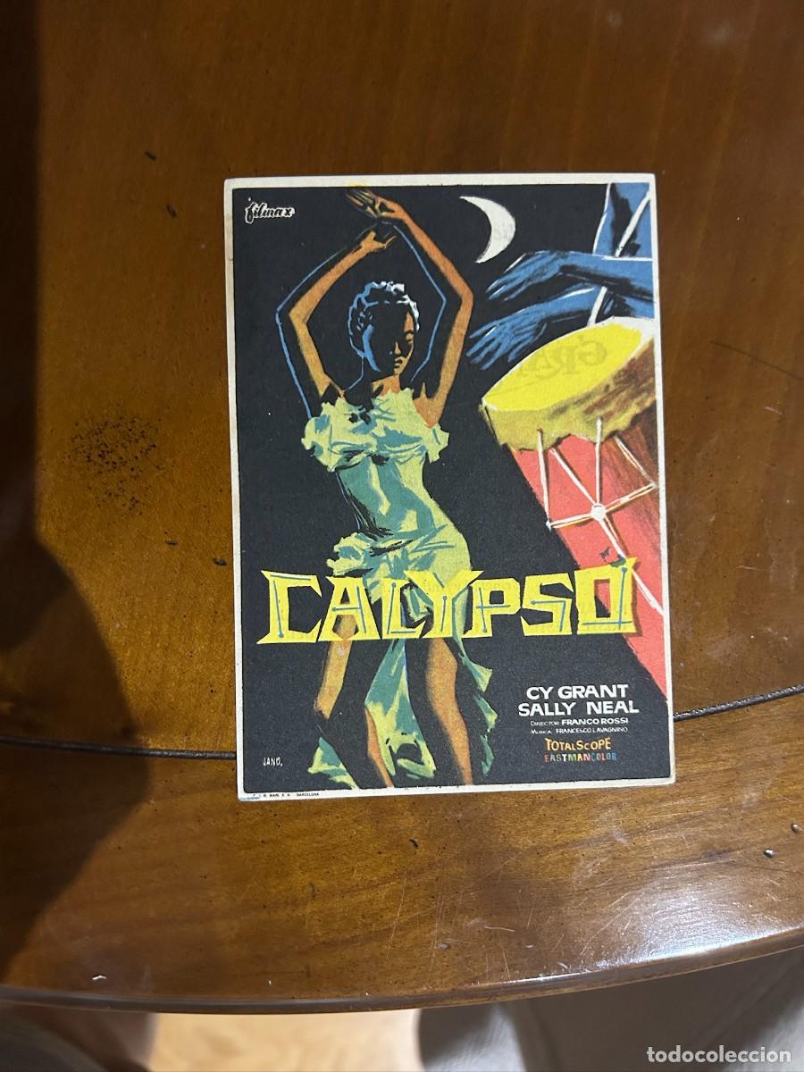 Cine: 1427 calypso gran cinema santander con publicidad buen estado