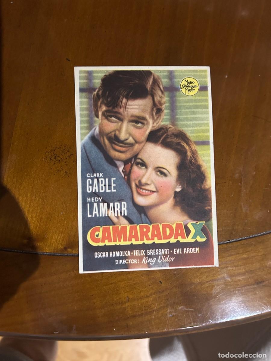 Cine: 1429 camarada x teatro pincipal inca con publicidad buen estado