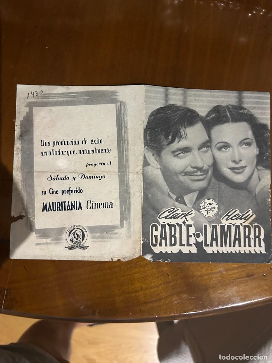 Cine: 1430 camarada x mauritania cinema tanger con publicidad peque&ntilde;as faltas de papel