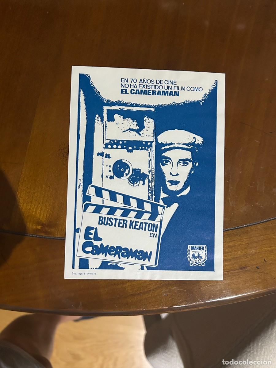 Cine: 1437 el cameraman buster keaton muy buen estado sin publicidad