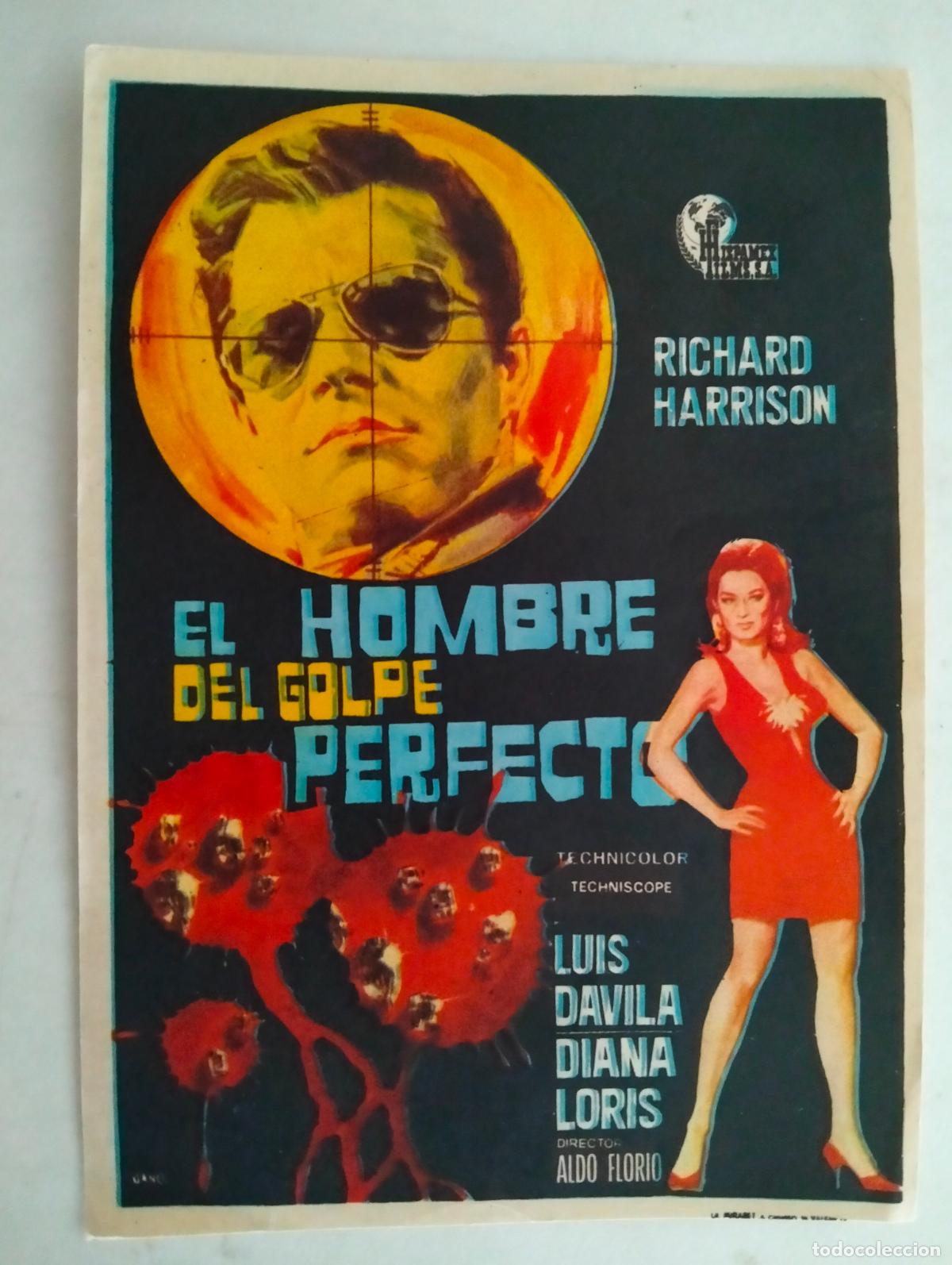 Cine: FOLLETO DE CINE, EL HOMBRE DEL GOLPE PERFECTO