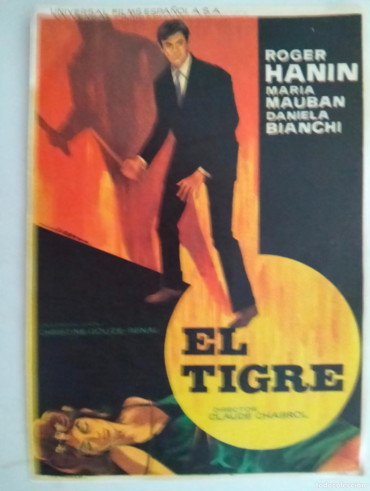 Cine: FOLLETO DE CINE, EL TIGRE