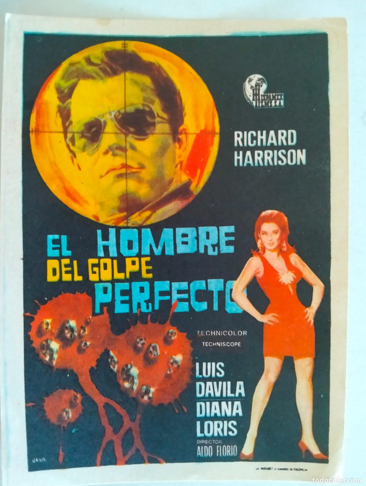 Cine: FOLLETO DE CINE, EL HOMBRE DEL GOLPE PERFECTO