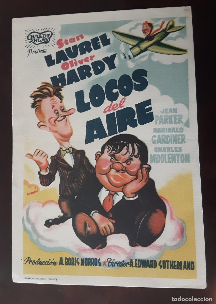 Cine: LOCOS DEL AIRE, STAN LAUREL, OLIVER HARDY.