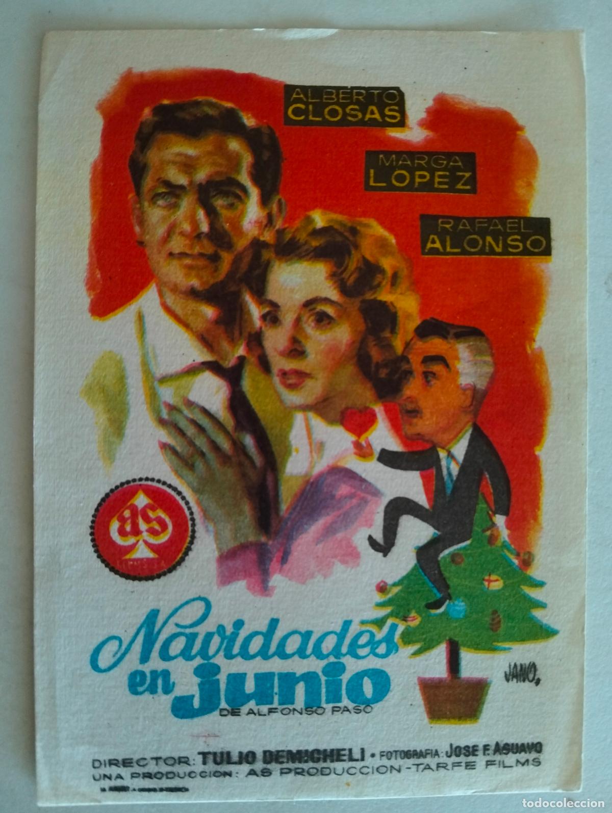Cine: FOLLETO DE CINE, NAVIDADES EN JUNIO