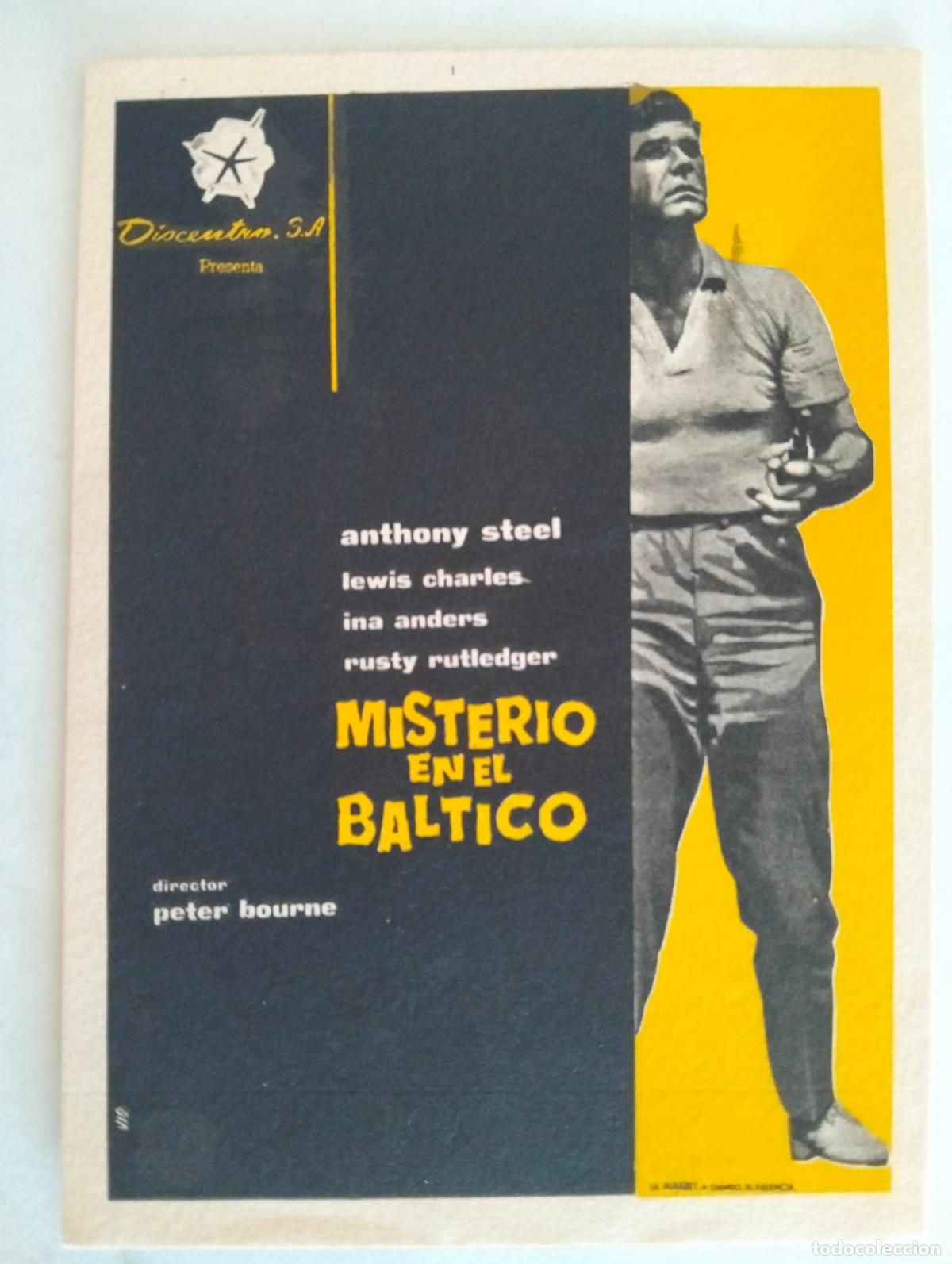 Cine: FOLLETO DE CINE, MISTERIO EN EL BALTICO