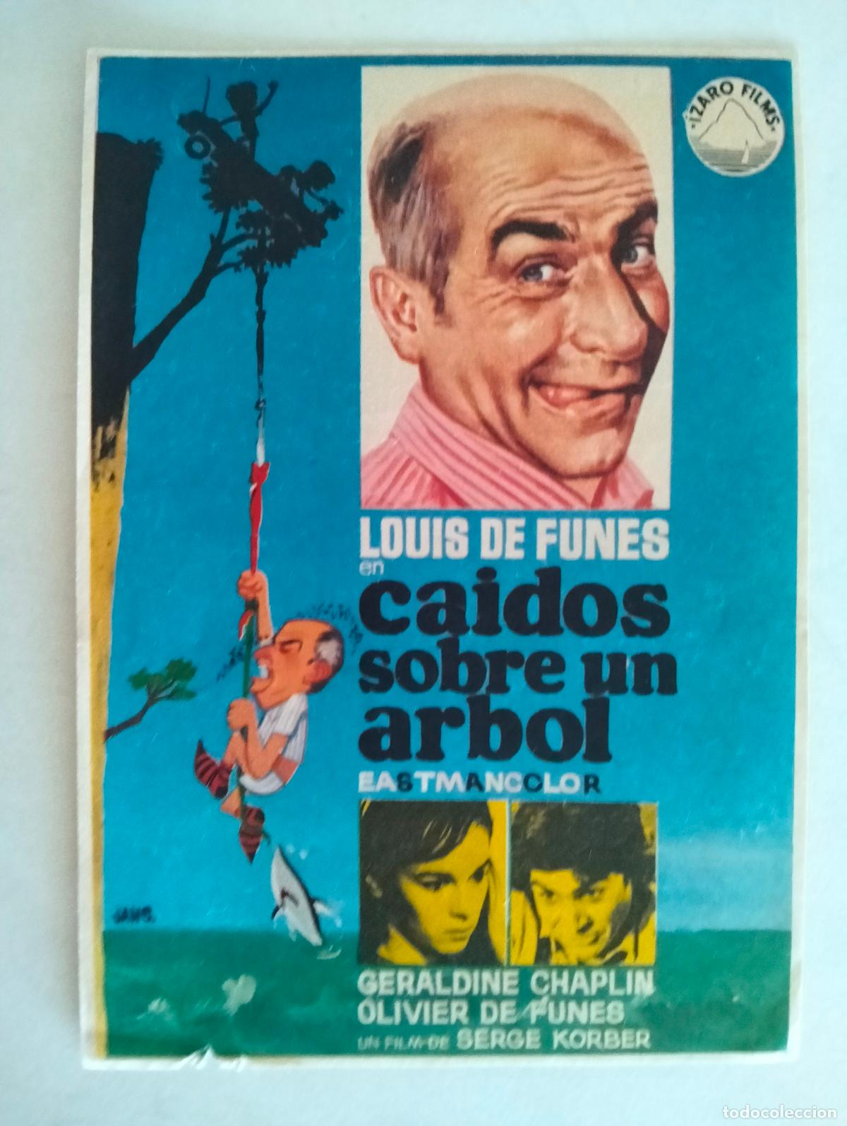 Cine: FOLLETO DE CINE, CAIDOS SOBRE UN ARBOL