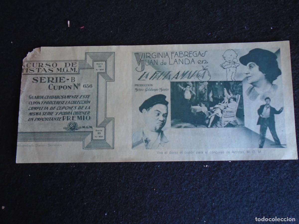 Cine: (OH-010)PROGRAMA LA FRUTA AMARGA A&Ntilde;O 1932- TEATRO OLIMPIA (HUESCA)