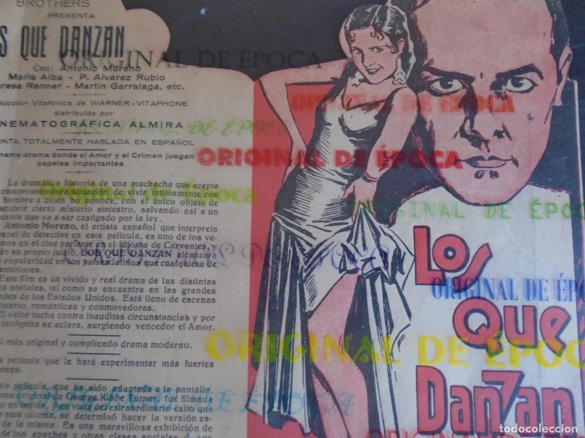 Cine: (OH-020)PROGRAMA LOS QUE DANZAN A&Ntilde;O 1932- TEATRO OLIMPIA (HUESCA)