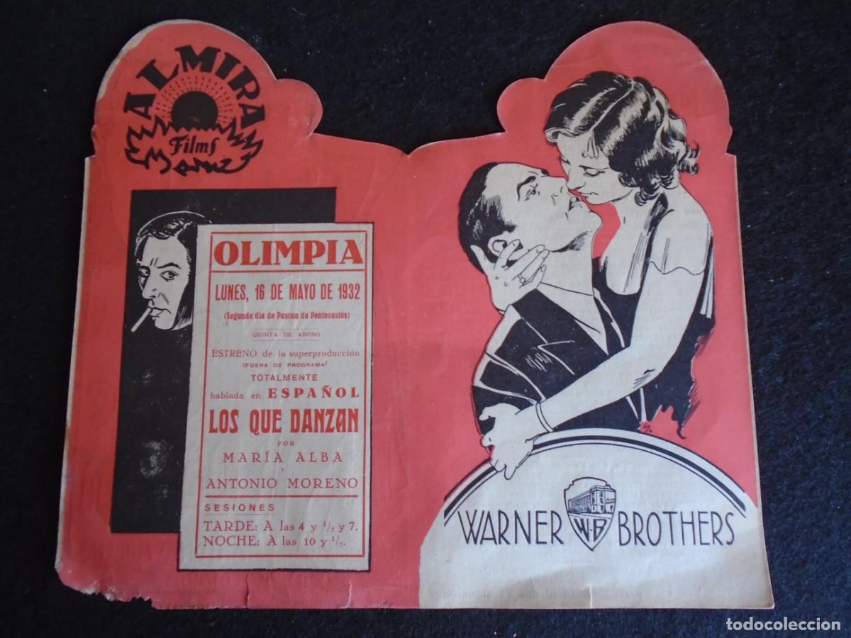 Cine: (OH-020)PROGRAMA LOS QUE DANZAN A&Ntilde;O 1932- TEATRO OLIMPIA (HUESCA) - Foto 4