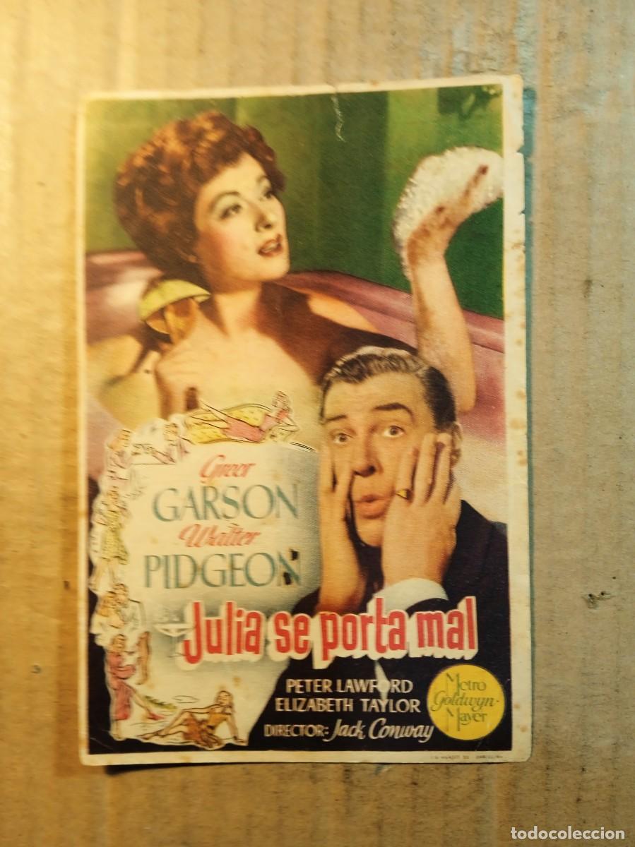 Kino: FOLLETO DE MANO SIN PUBLICIDAD JULIA SE PORTA MAL