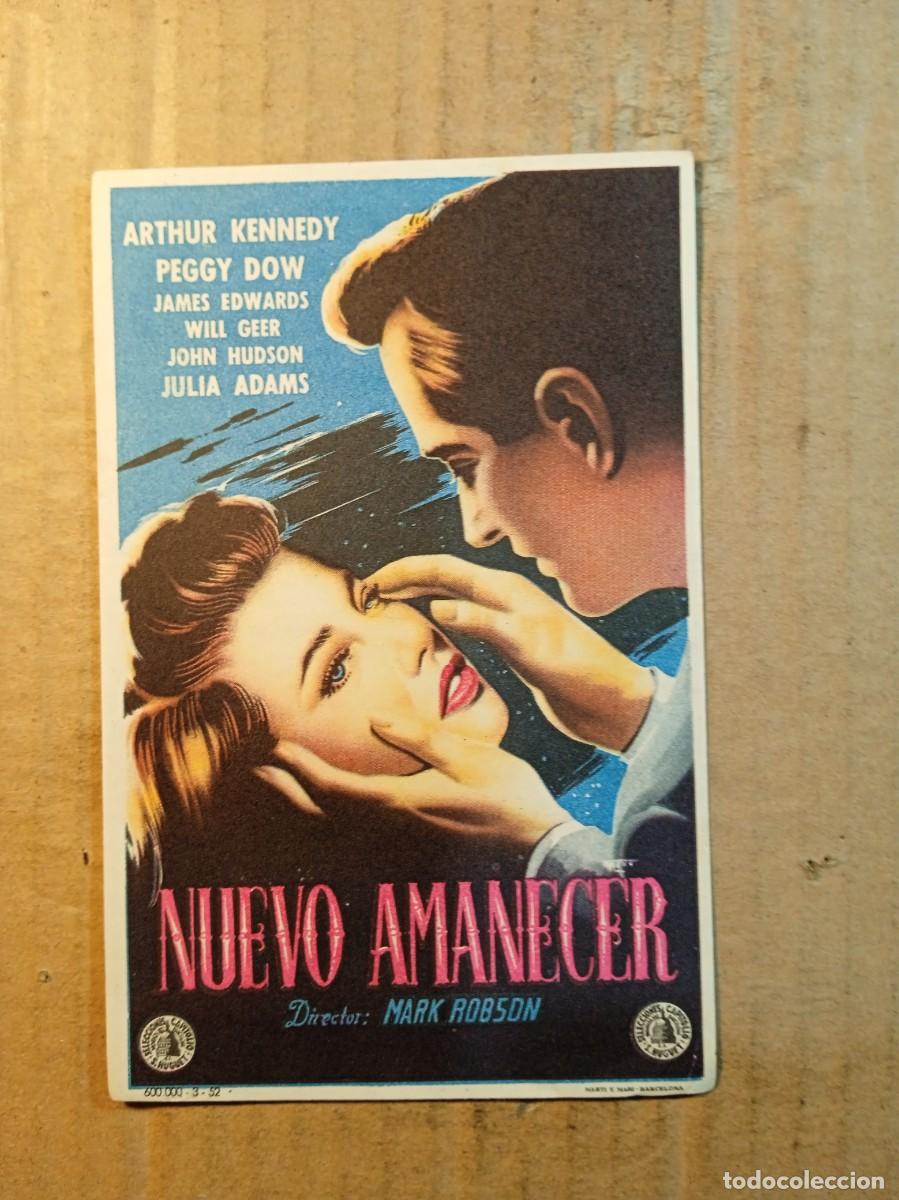  Flyers Publicitaires de films Anciens: FOLLETO DE MANO SIN PUBLICIDAD NUEVO AMANECER