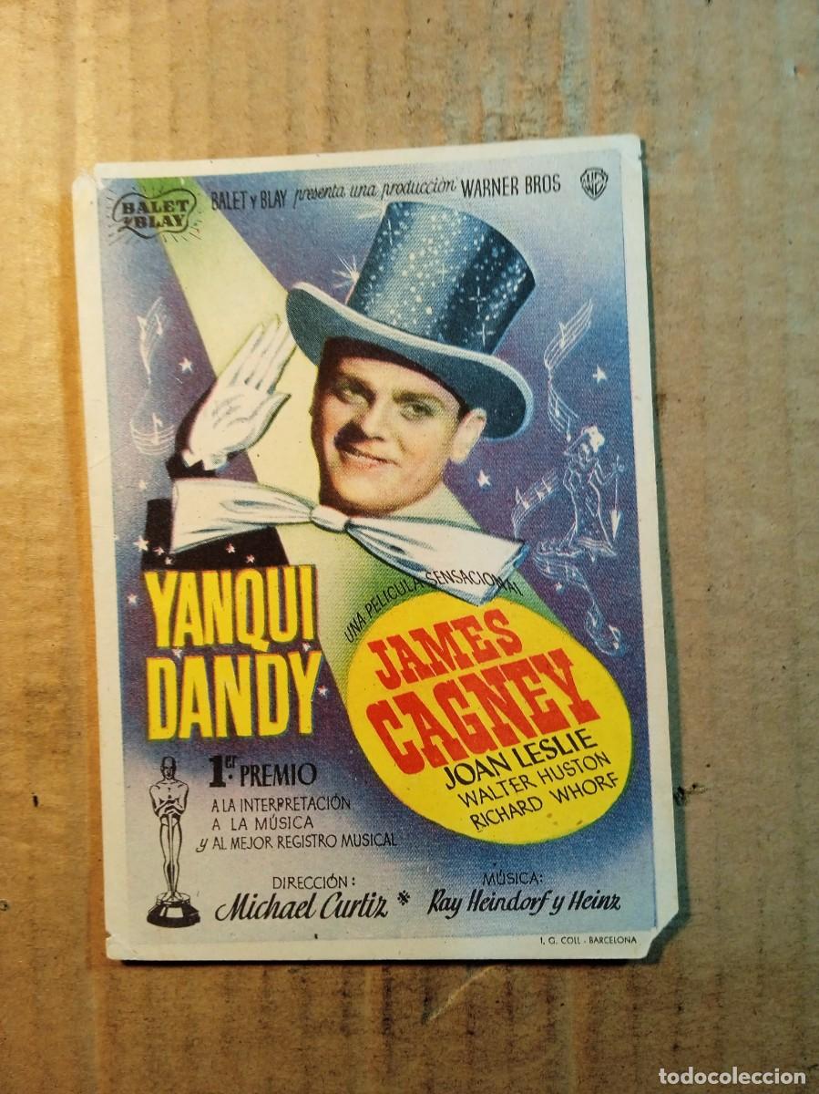 Kino: FOLLETO DE MANO SIN PUBLICIDAD YANQUI DANDY