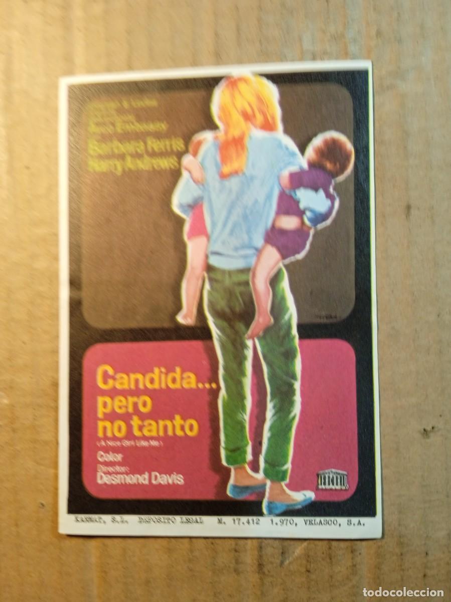 Cinema: FOLLETO DE MANO SIN PUBLICIDAD CANDIDA... PERO NO TANTO