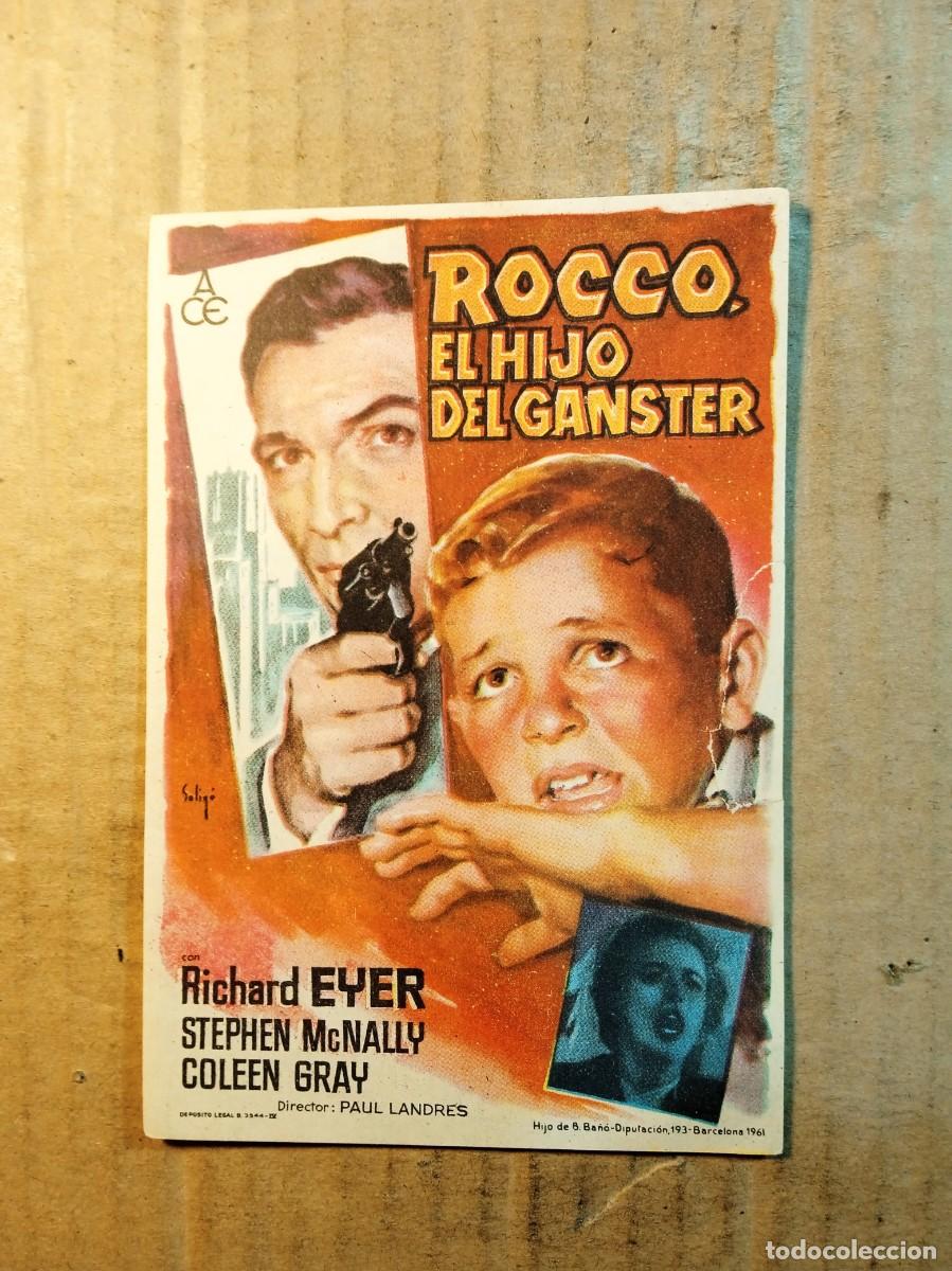 Kino: FOLLETO DE MANO SIN PUBLICIDAD ROCCO EL HIJO DEL GANSTER