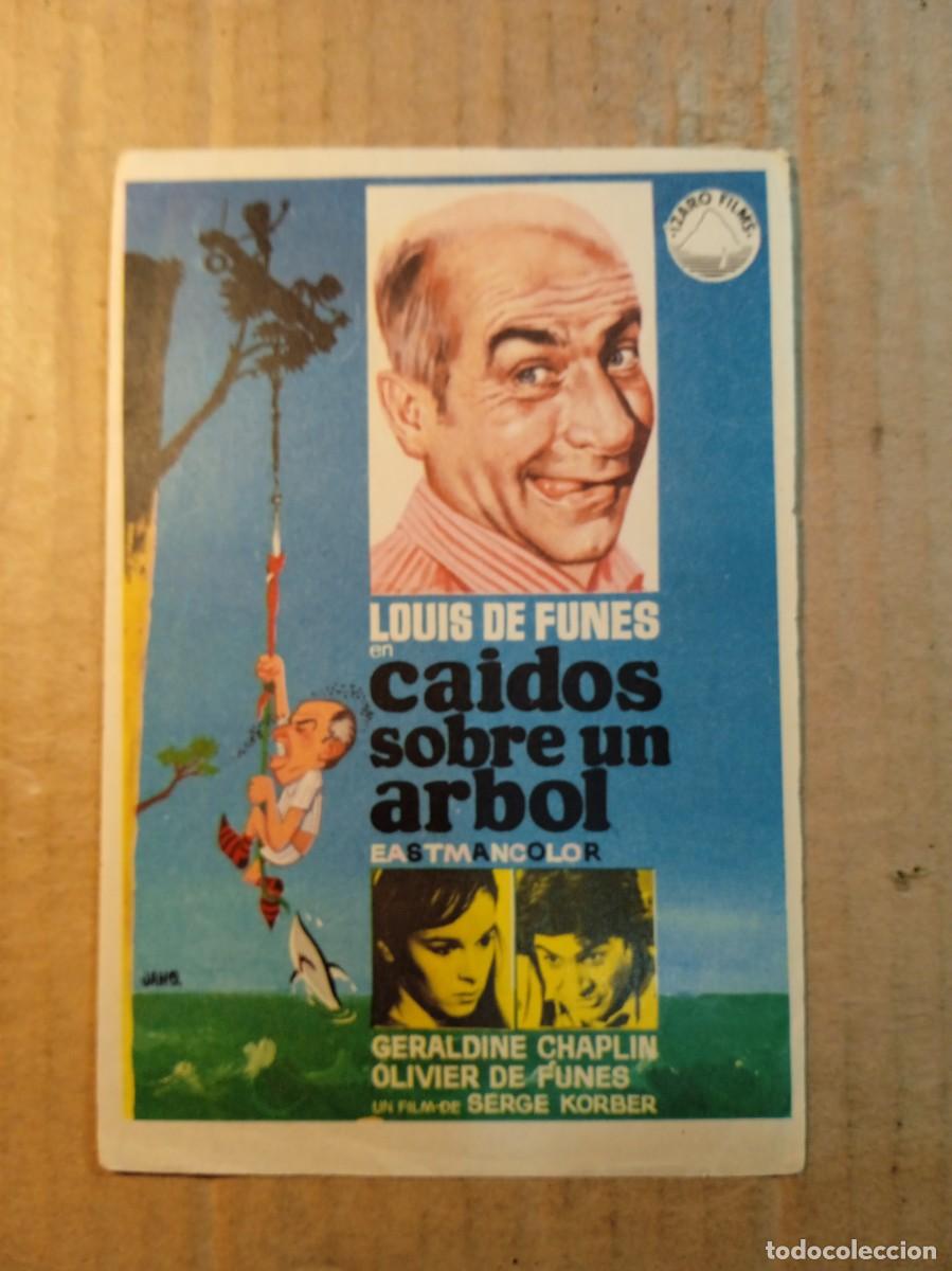  Flyers Publicitaires de films Anciens: FOLLETO DE MANO SIN PUBLICIDAD CAIDOS SOBRE UN ARBOL