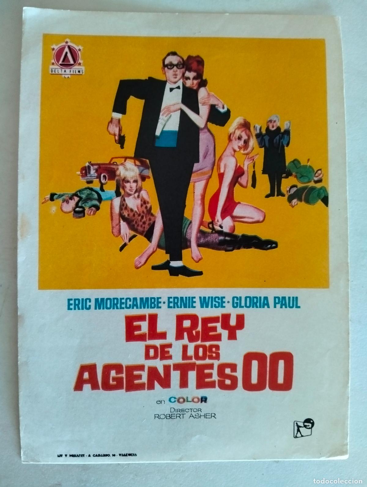 Cine: FOLLETO DE CINE, EL REY DE LOS AGENTES 00 - Foto 1
