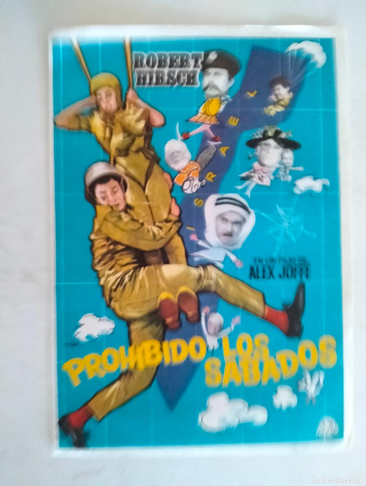 Cine: FOLLETO DE CINE, PROHIBIDO LOS SABADOS