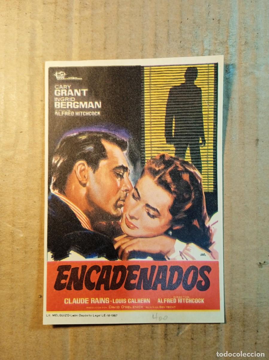 Cinema: FOLLETO DE MANO SIN PUBLICIDAD ENCADENADOS