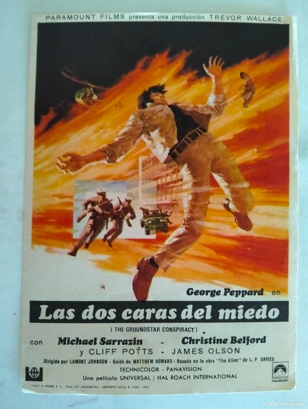Cine: FOLLETO DE CINE, LAS DOS CARAS DEL MIEDO