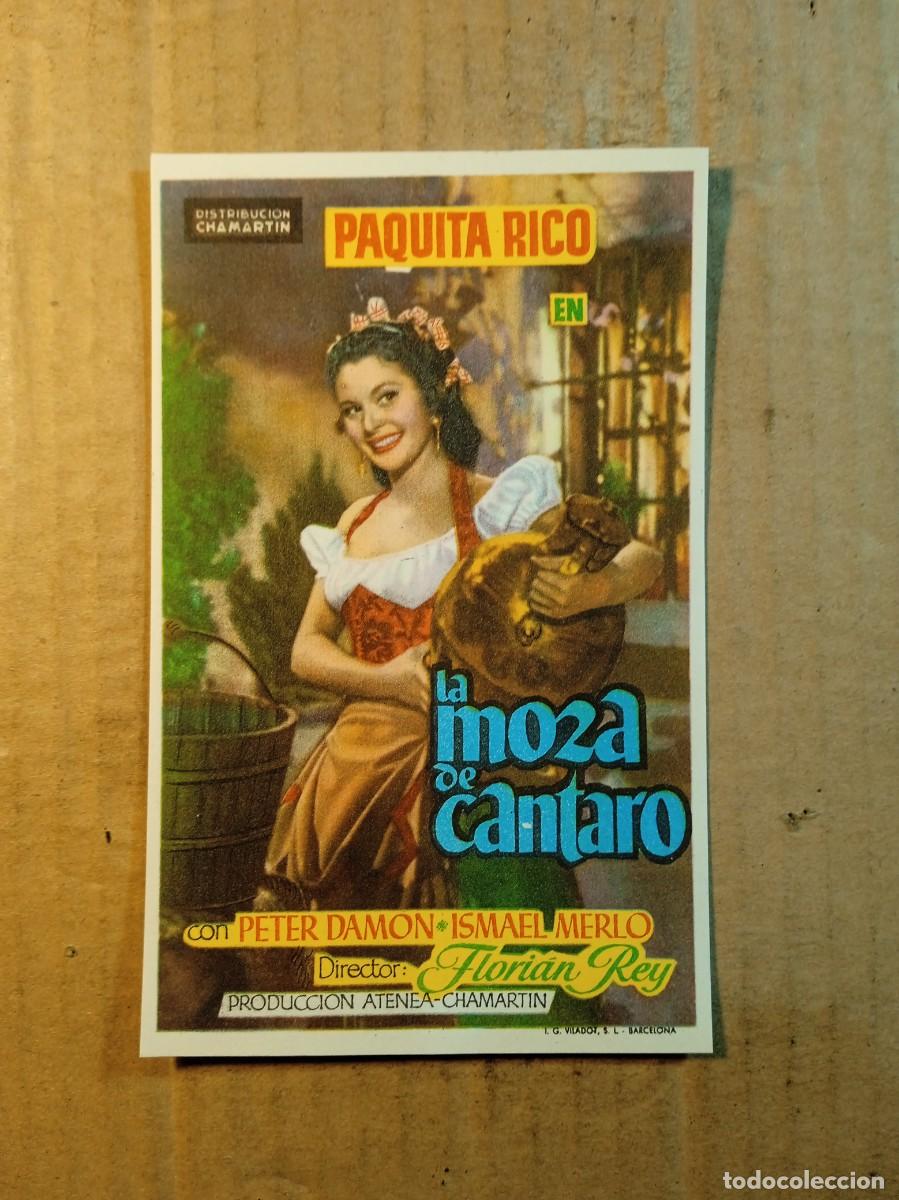  Foglietti di film di film antichi di cinema: FOLLETO DE MANO SIN PUBLICIDAD LA MOZA DE CANTARO
