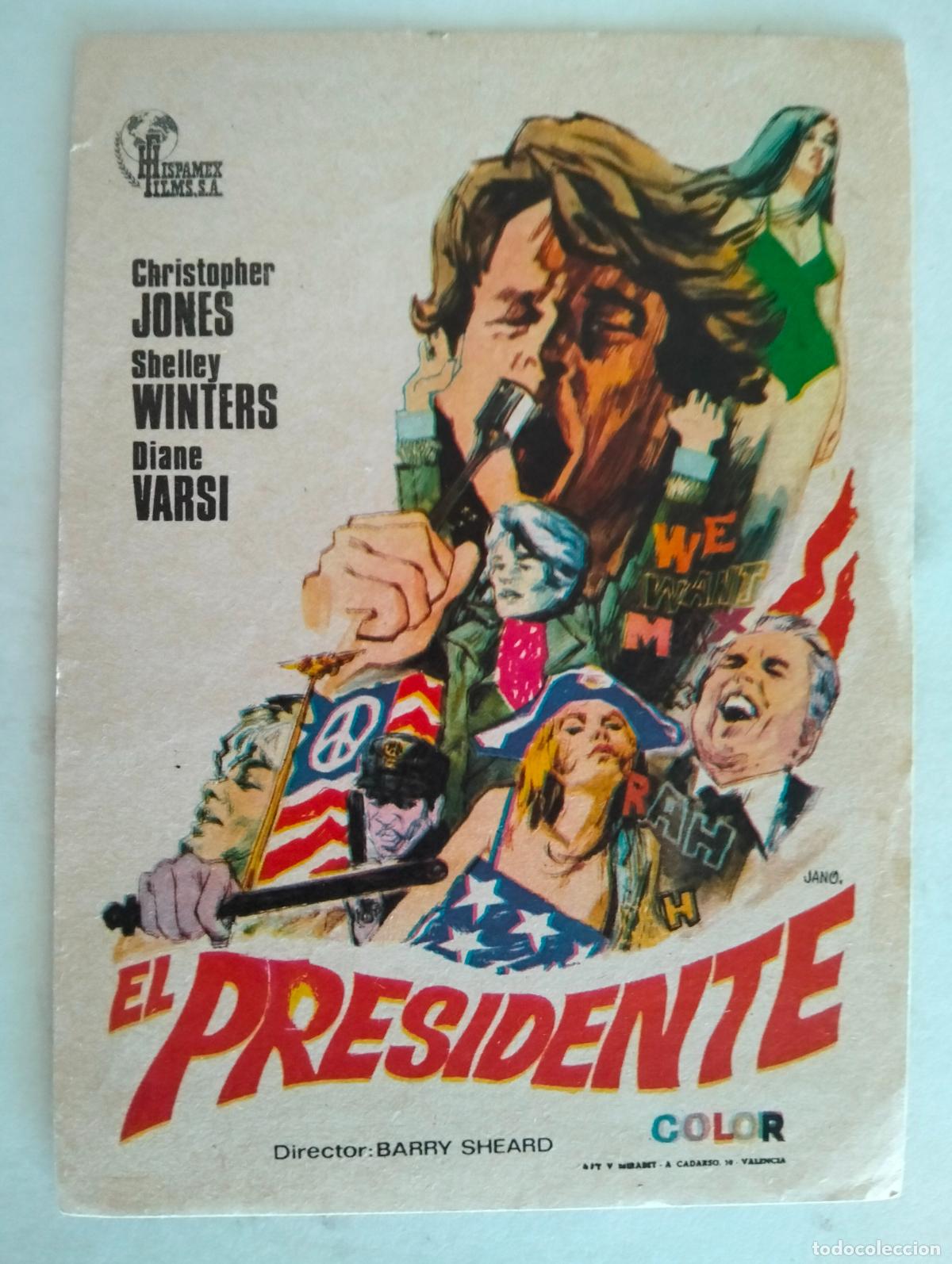 Cine: FOLLETO DE CINE, EL PRESIDENTE