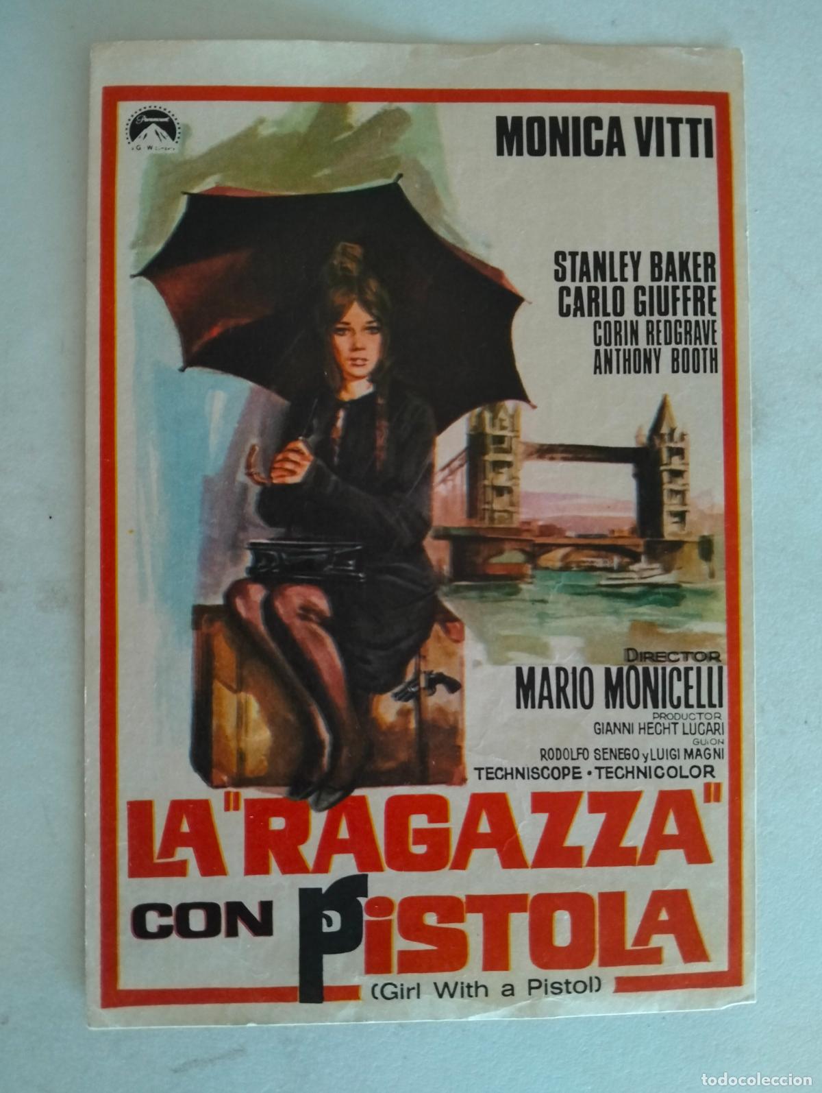 Cine: FOLLETO DE CINE, LA RAGAZZA CON PISTOLA