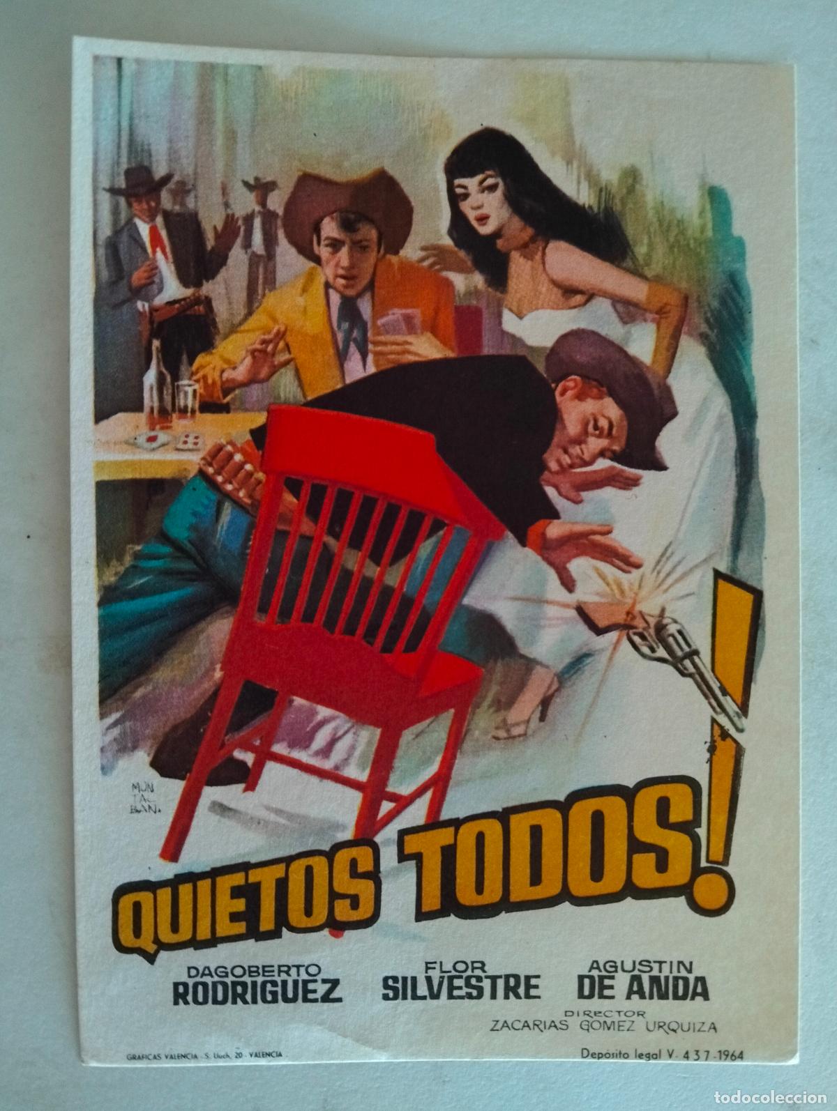 Cine: FOLLETO DE CINE, QUIETOS TODOS