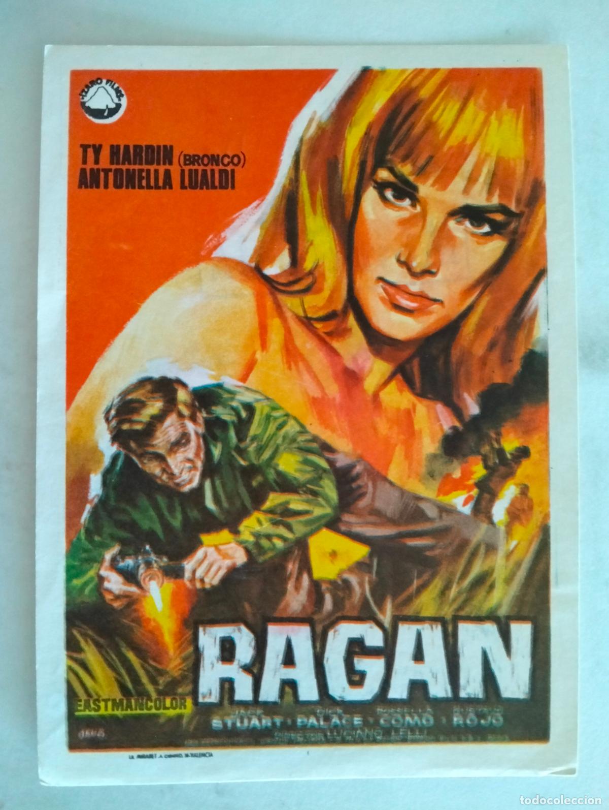 Cine: FOLLETO DE CINE, RAGAN