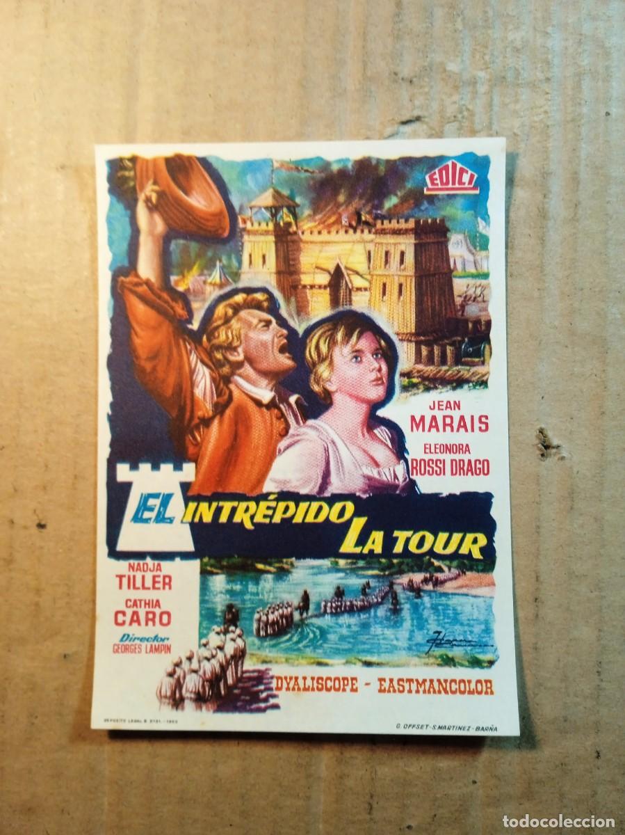 Kino: FOLLETO DE MANO SIN PUBLICIDAD EL INTREPIDO LA TOUR