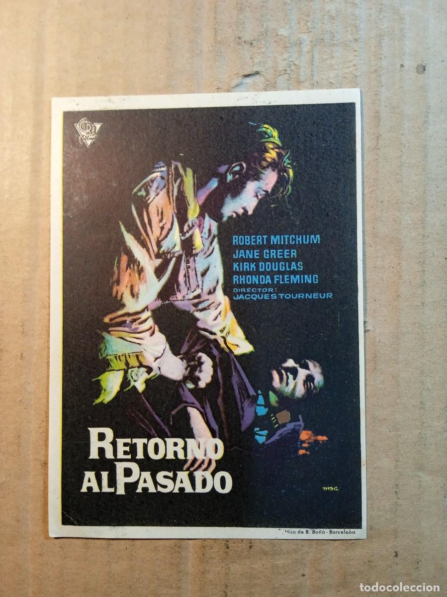 Cinema: FOLLETO DE MANO SIN PUBLICIDAD RETORNO AL PASADO