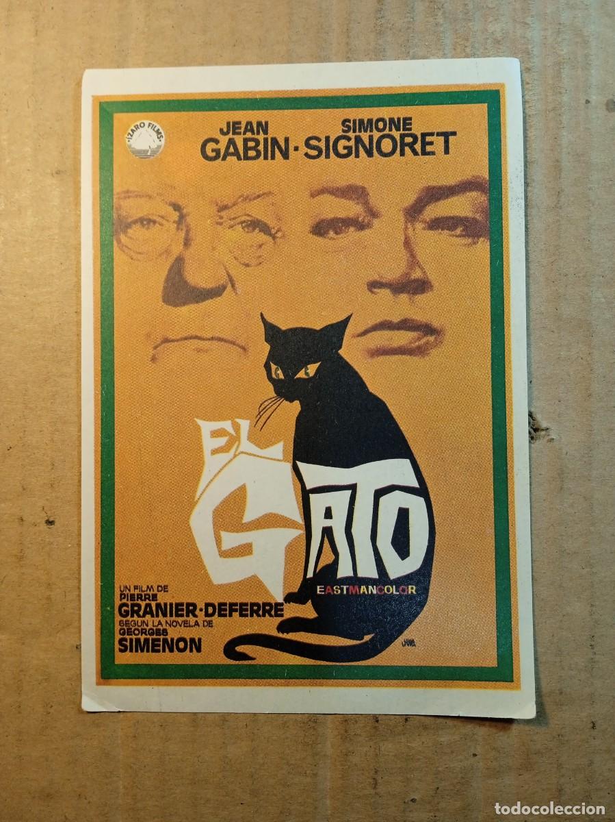 Cinema: FOLLETO DE MANO SIN PUBLICIDAD EL GATO