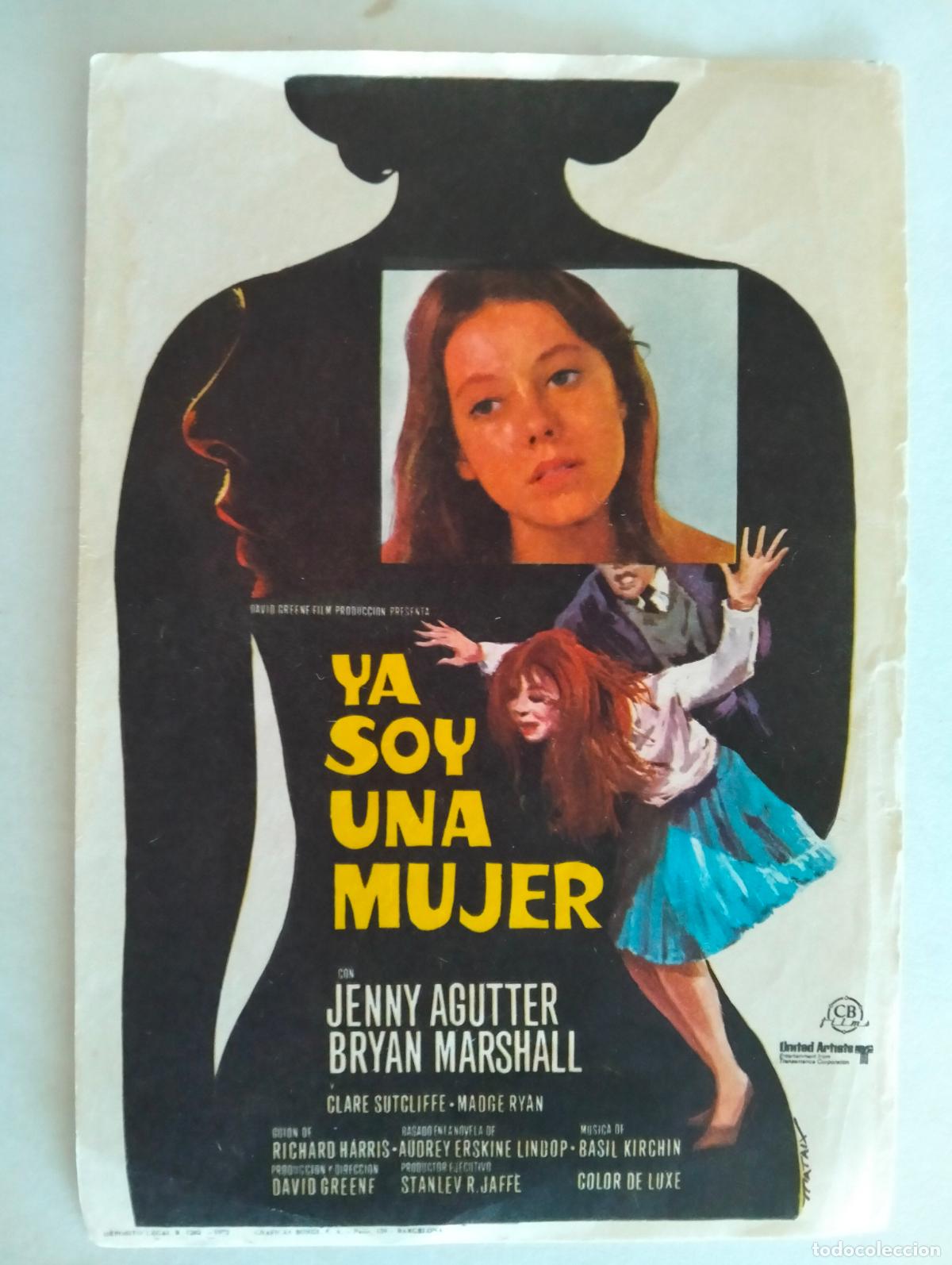 Cine: FOLLETO DE CINE, YA SOY UNA MUJER