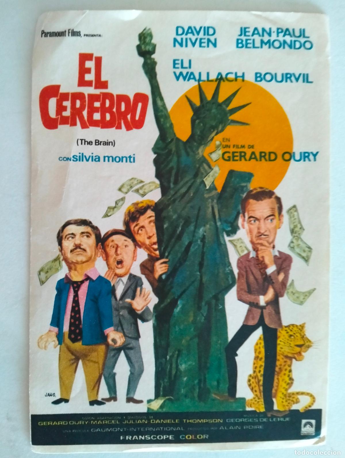 Cine: FOLLETO DE CINE, EL CEREBRO